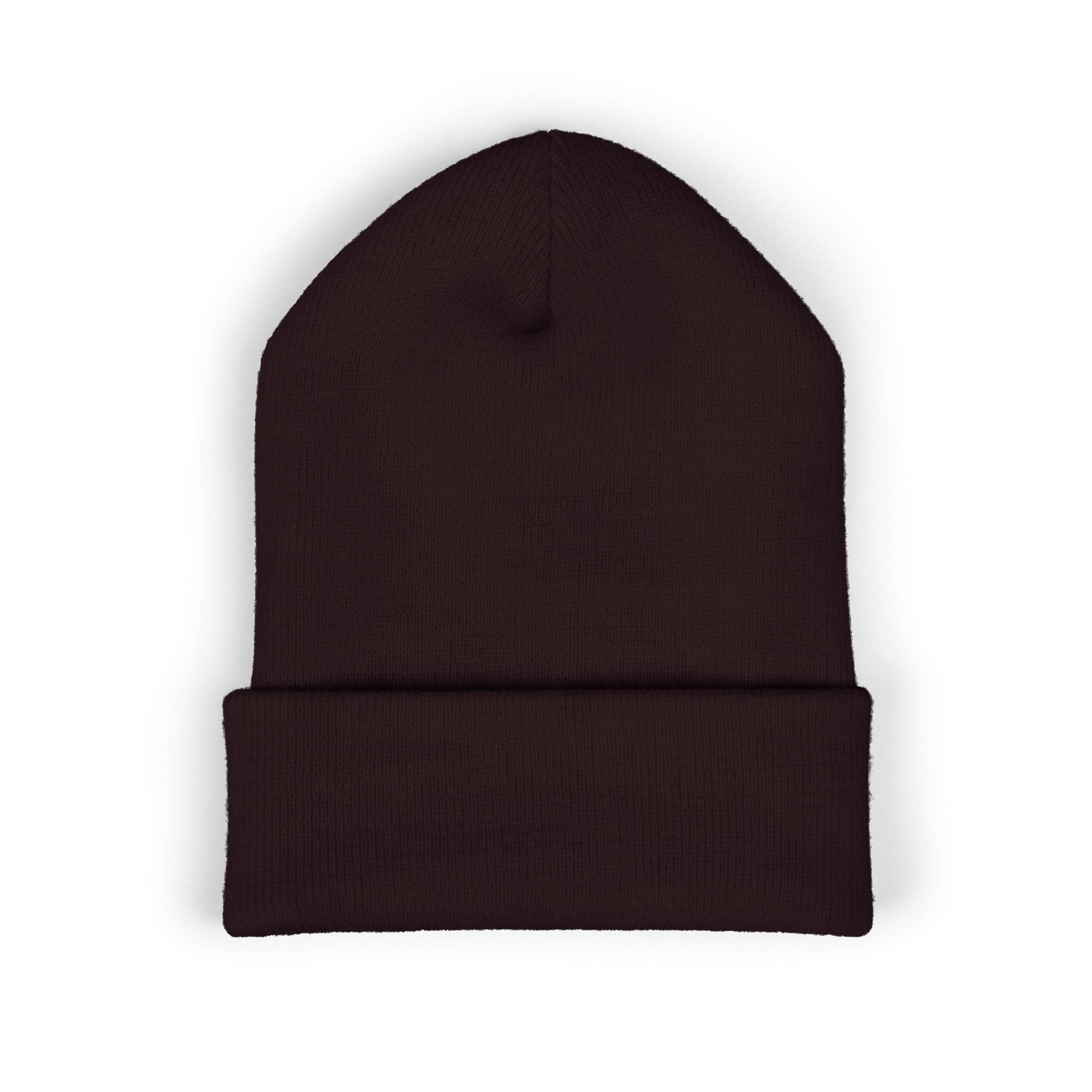 Embroidered 'TBHID' Classic Cuffed Beanie — Cozy Winter Knit Hat