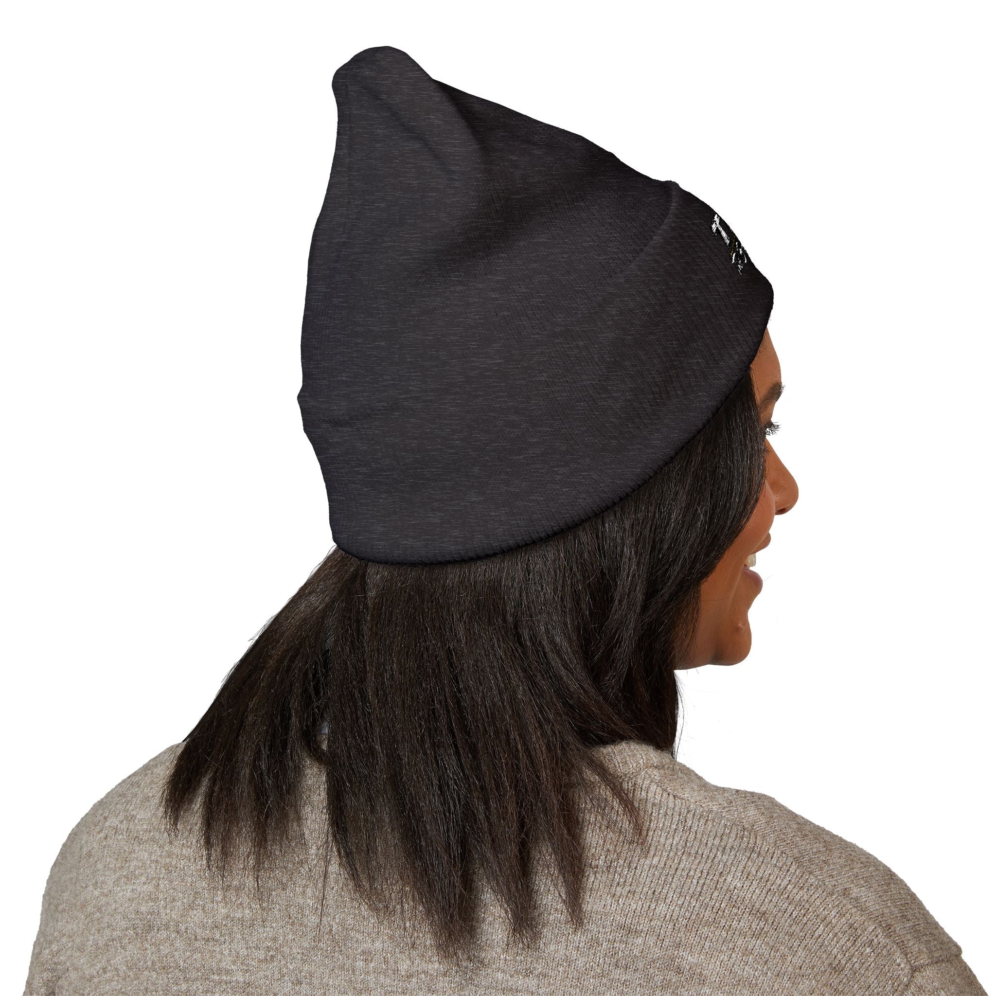 Embroidered 'TBHID' Classic Cuffed Beanie — Cozy Winter Knit Hat