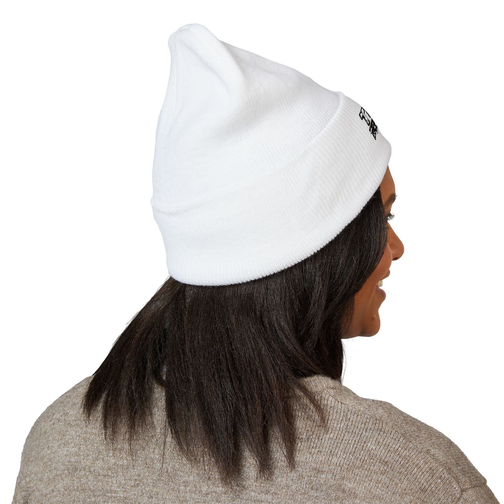Embroidered 'TBHID' Classic Cuffed Beanie — Cozy Winter Knit Hat