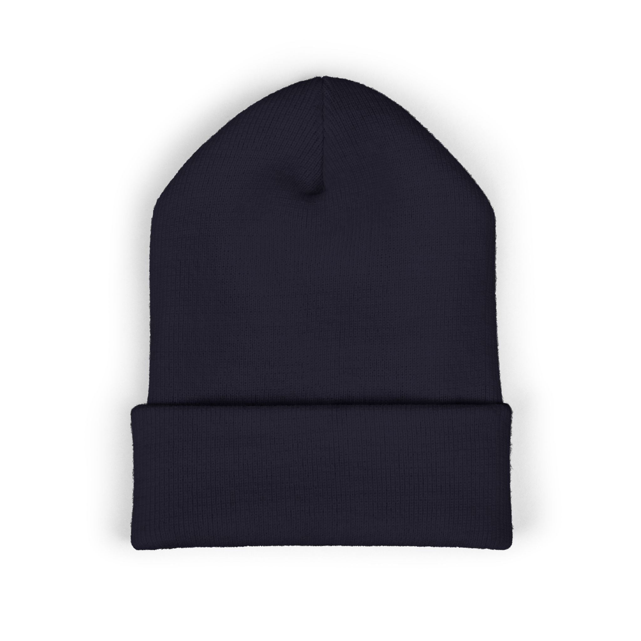 Embroidered 'TBHID' Classic Cuffed Beanie — Cozy Winter Knit Hat