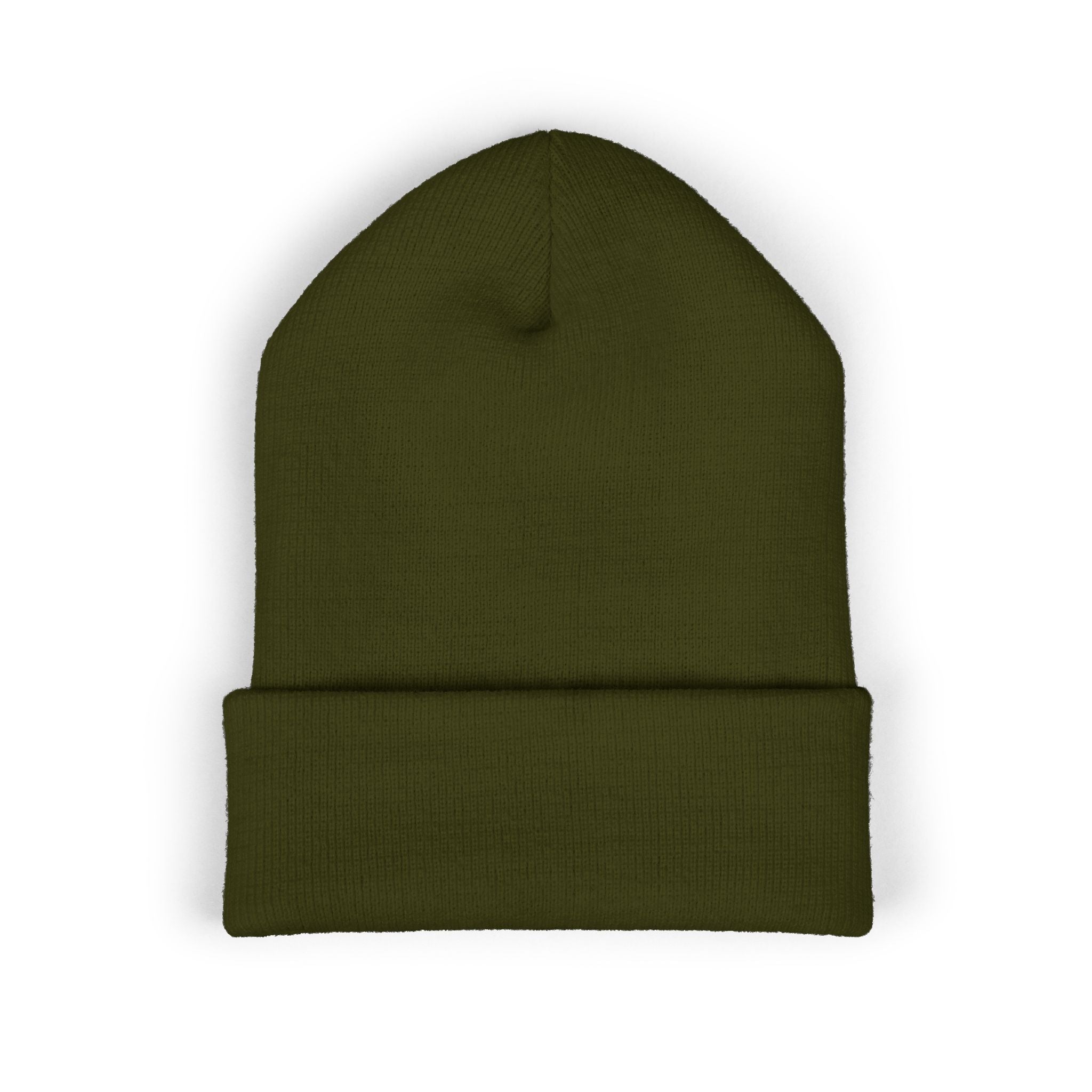 Embroidered 'TBHID' Classic Cuffed Beanie — Cozy Winter Knit Hat
