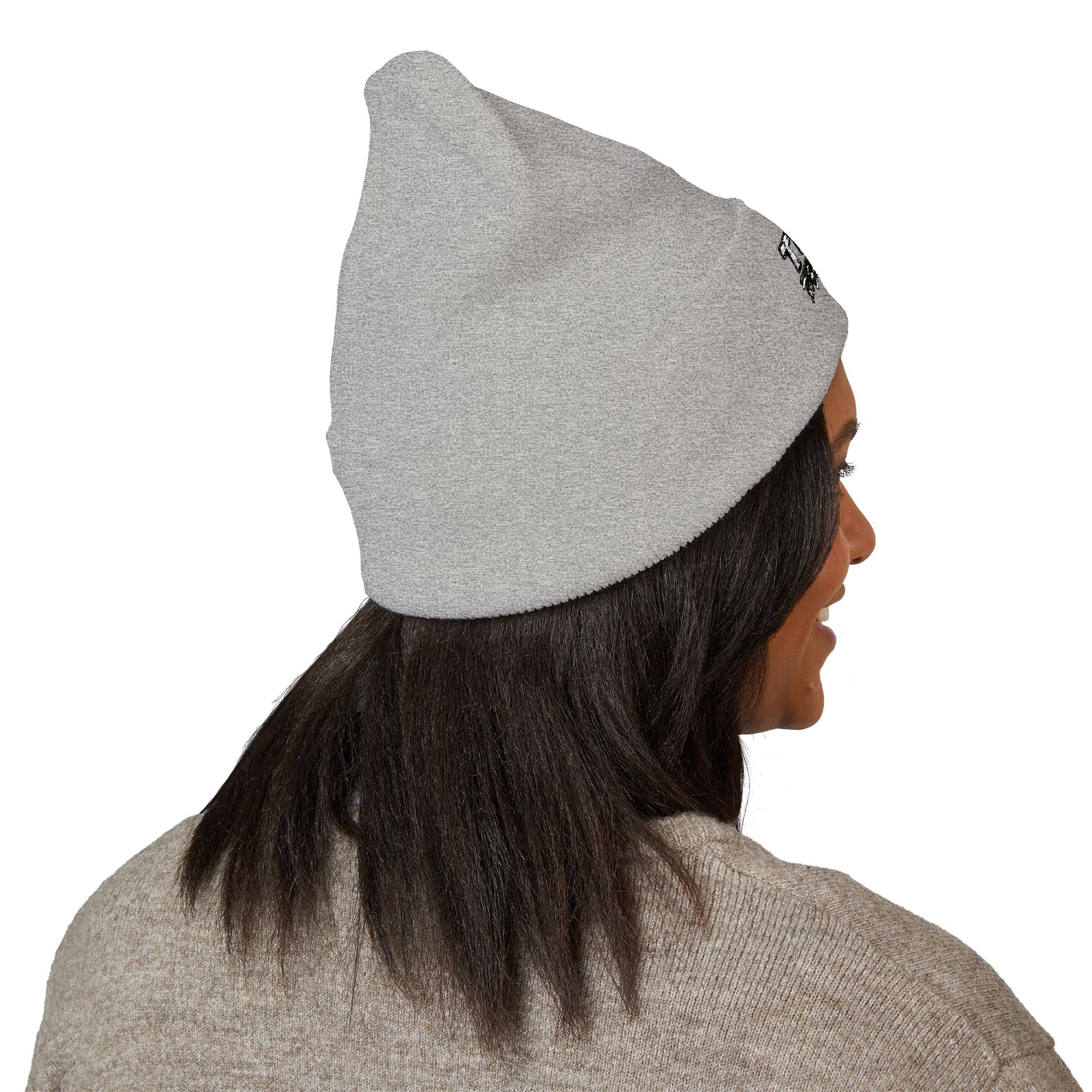Embroidered 'TBHID' Classic Cuffed Beanie — Cozy Winter Knit Hat