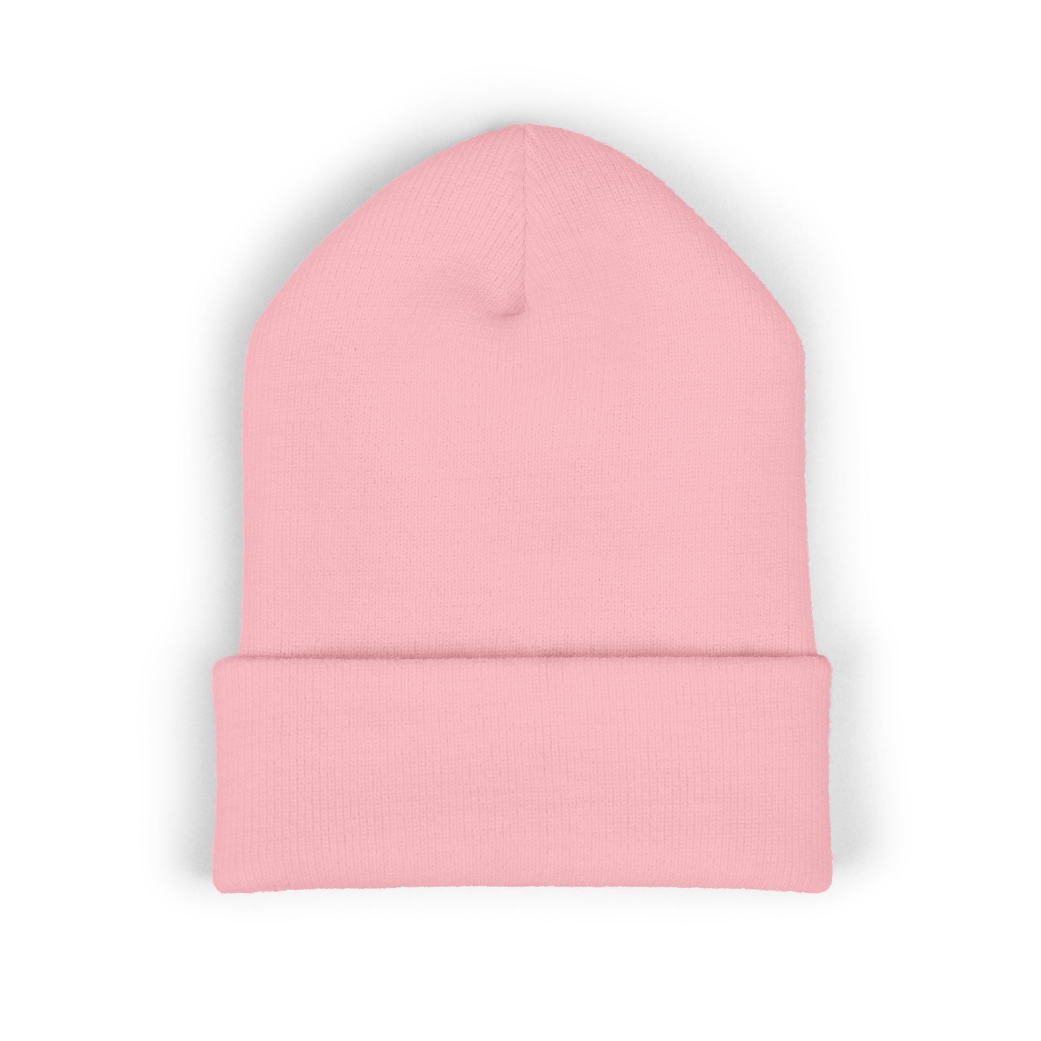 Embroidered 'TBHID' Classic Cuffed Beanie — Cozy Winter Knit Hat