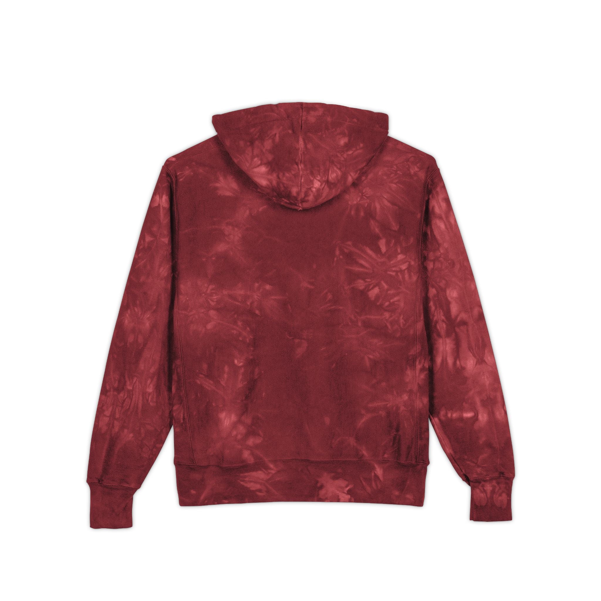 Tie-Dye Hoodie — Embroidered "TRAP" Chest Logo