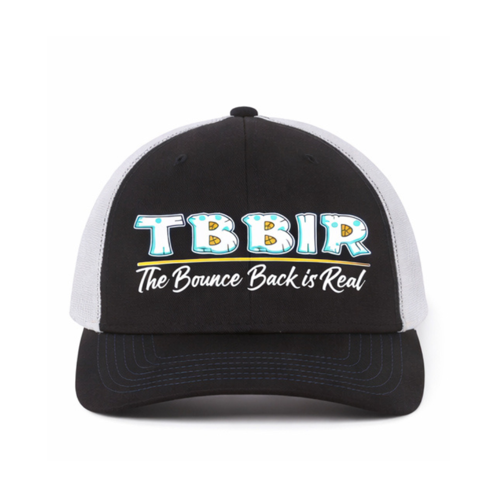 TBBIR Trucker Hat Black & White